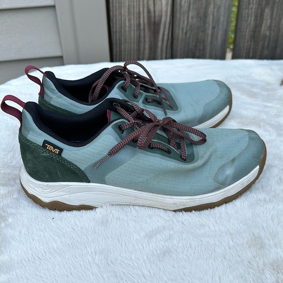 TEVA WOMEN'S GATEWAY LOW SHOE THYME/OLIVE Size 10 - Picture 1 of 12